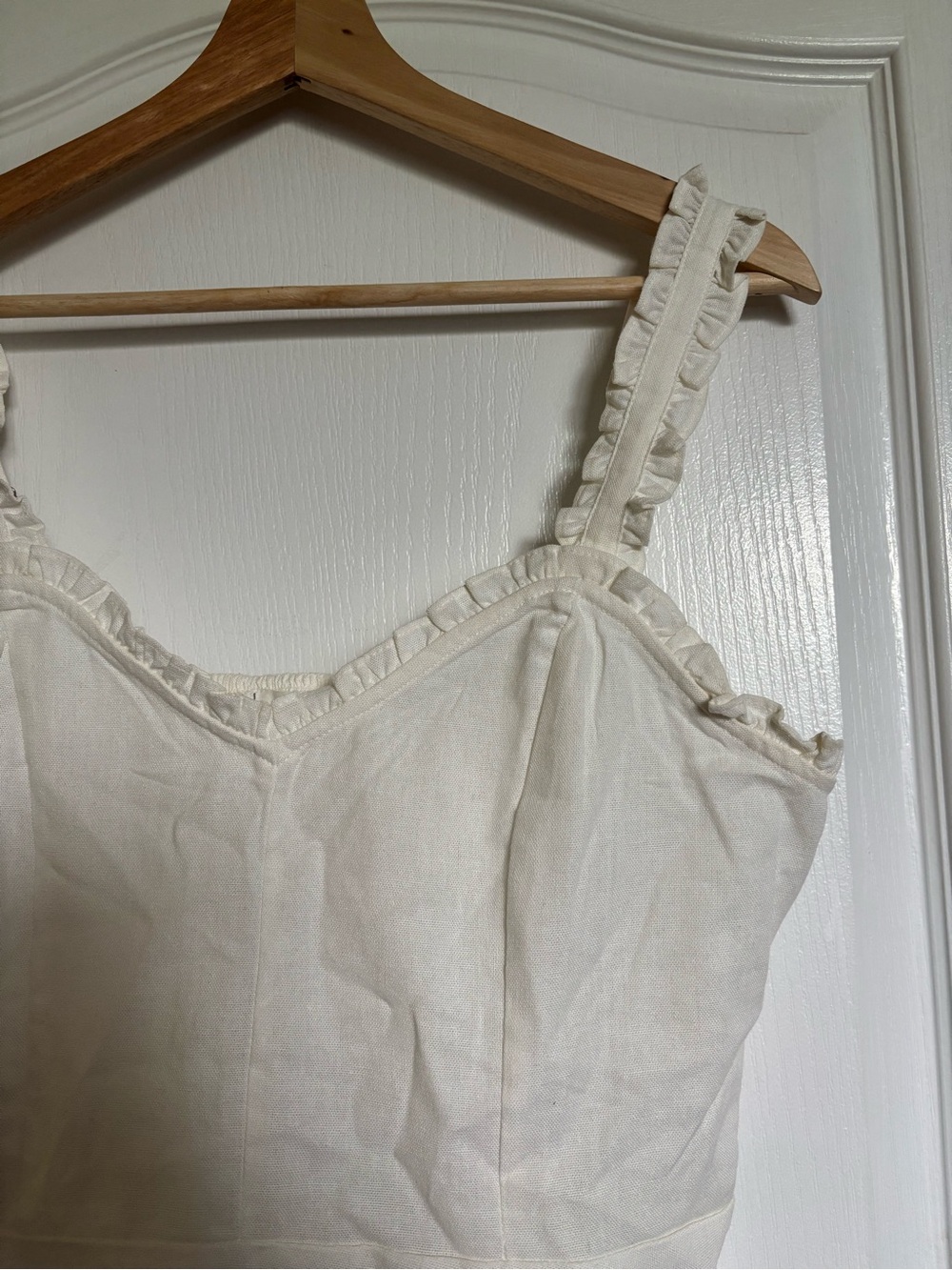E & M Peplum Ruffle Top - Picture 2 of 4